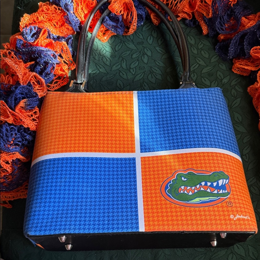 Jenkins Enterprises Game Day Outfitters Florida Gators Handbag.  See description